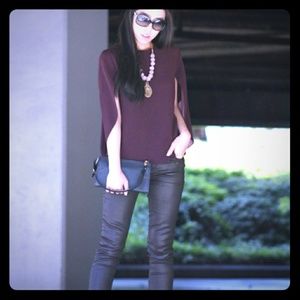 Rachel Roy Cape Top XS